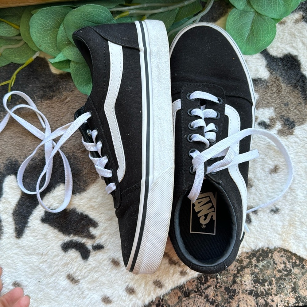 Vans worn once